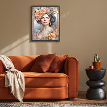 Load image into Gallery viewer, Diamond Painting - Partial Special Shaped - noble lady (30*40CM)