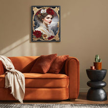 Load image into Gallery viewer, Diamond Painting - Partial Special Shaped - noble lady (30*40CM)