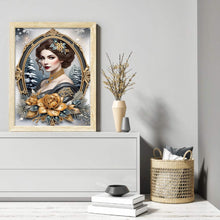 Load image into Gallery viewer, Diamond Painting - Partial Special Shaped - noble lady (30*40CM)