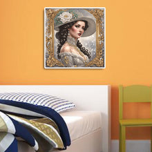 Load image into Gallery viewer, Diamond Painting - Partial Special Shaped - noble lady (30*30CM)