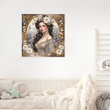 Load image into Gallery viewer, Diamond Painting - Partial Special Shaped - noble lady (30*30CM)