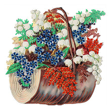 Load image into Gallery viewer, Diamond Painting - Partial Special Shaped - flower basket (30*30CM)
