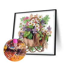 Load image into Gallery viewer, Diamond Painting - Partial Special Shaped - flower basket (30*30CM)