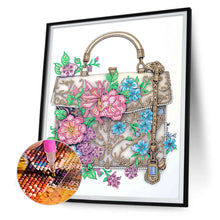 Load image into Gallery viewer, Diamond Painting - Partial Special Shaped - flower bag (30*40CM)