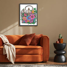 Load image into Gallery viewer, Diamond Painting - Partial Special Shaped - flower bag (30*40CM)