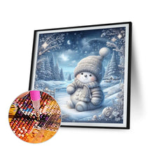 Load image into Gallery viewer, Diamond Painting - Full Round - Snow doll on the snow (30*30CM)