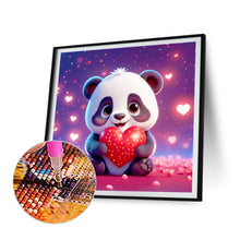 Load image into Gallery viewer, Diamond Painting - Full Round - Love cute panda (30*30CM)