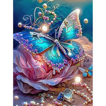 Load image into Gallery viewer, Diamond Painting - Full Round - Jewelry and Flowers and Butterflies (30*40CM)
