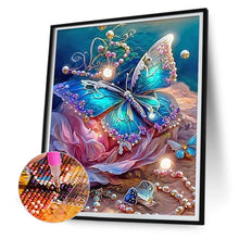 Load image into Gallery viewer, Diamond Painting - Full Round - Jewelry and Flowers and Butterflies (30*40CM)