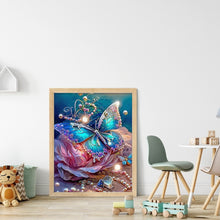 Load image into Gallery viewer, Diamond Painting - Full Round - Jewelry and Flowers and Butterflies (30*40CM)