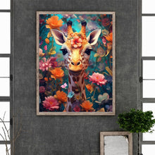 Load image into Gallery viewer, Diamond Painting - Full Round - Flowers and giraffes (30*40CM)