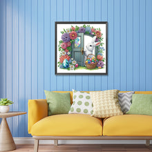 Load image into Gallery viewer, Diamond Painting - Partial Special Shaped - garden rabbit (30*30CM)