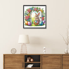 Load image into Gallery viewer, Diamond Painting - Partial Special Shaped - garden rabbit (30*30CM)