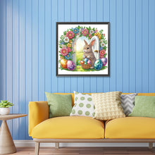 Load image into Gallery viewer, Diamond Painting - Partial Special Shaped - garden rabbit (30*30CM)