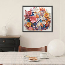 Load image into Gallery viewer, Diamond Painting - Partial Special Shaped - tree of life paper painting (35*30CM)