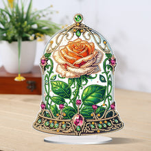 Load image into Gallery viewer, Special Shape Single-Side Rose Crystal Box Desktop Diamond Painting Home Craft
