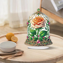 Load image into Gallery viewer, Special Shape Single-Side Rose Crystal Box Desktop Diamond Painting Home Craft