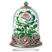 Load image into Gallery viewer, Special Shape Single-Side Rose Crystal Box Desktop Diamond Painting Home Craft