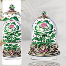 Load image into Gallery viewer, Special Shape Single-Side Rose Crystal Box Desktop Diamond Painting Home Craft