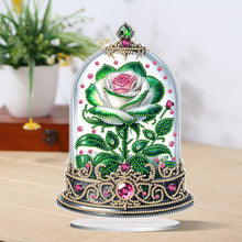 Load image into Gallery viewer, Special Shape Single-Side Rose Crystal Box Desktop Diamond Painting Home Craft