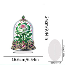 Load image into Gallery viewer, Special Shape Single-Side Rose Crystal Box Desktop Diamond Painting Home Craft