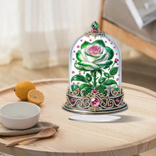 Load image into Gallery viewer, Special Shape Single-Side Rose Crystal Box Desktop Diamond Painting Home Craft