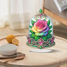 Load image into Gallery viewer, Special Shape Single-Side Rose Crystal Box Desktop Diamond Painting Home Craft