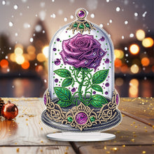 Load image into Gallery viewer, Special Shape Single-Side Rose Crystal Box Desktop Diamond Painting Home Craft