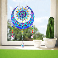 Load image into Gallery viewer, Wind Chimes Handmade Crystal Diamond Painting Ornaments for Garden Window Decor