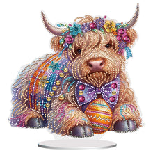 Load image into Gallery viewer, Special Shaped Yak Desktop Diamond Painting for Beginner Adults for Home Decor