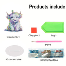 Load image into Gallery viewer, Special Shaped Yak Desktop Diamond Painting for Beginner Adults for Home Decor