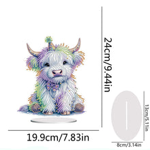 Load image into Gallery viewer, Special Shaped Yak Desktop Diamond Painting for Beginner Adults for Home Decor