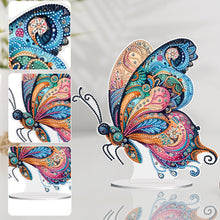 Load image into Gallery viewer, Special Shape Flower Butterfly Desktop Diamond Painting Art Office Home Decor