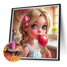 Load image into Gallery viewer, Diamond Painting - Full Round - Smart Candy Girl (30*30CM)