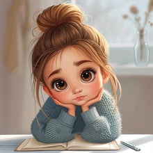 Load image into Gallery viewer, Diamond Painting - Full Round - Smart Candy Girl (30*30CM)