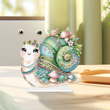 Load image into Gallery viewer, Special Shaped 5D DIY Cute Snail Turtle Diamond Art Tabletop Decor Office Decor