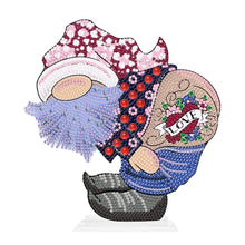 Load image into Gallery viewer, Special Shape Gnome Single-Side Handmade Diamond Painting Tabletop Home Decor