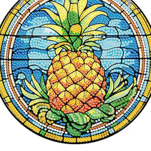 Load image into Gallery viewer, Lighthouse Rose Lupine Safflower Pineapple Bees Diamond Painting Hanging Pendant