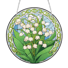 Load image into Gallery viewer, Lighthouse Rose Lupine Safflower Pineapple Bees Diamond Painting Hanging Pendant