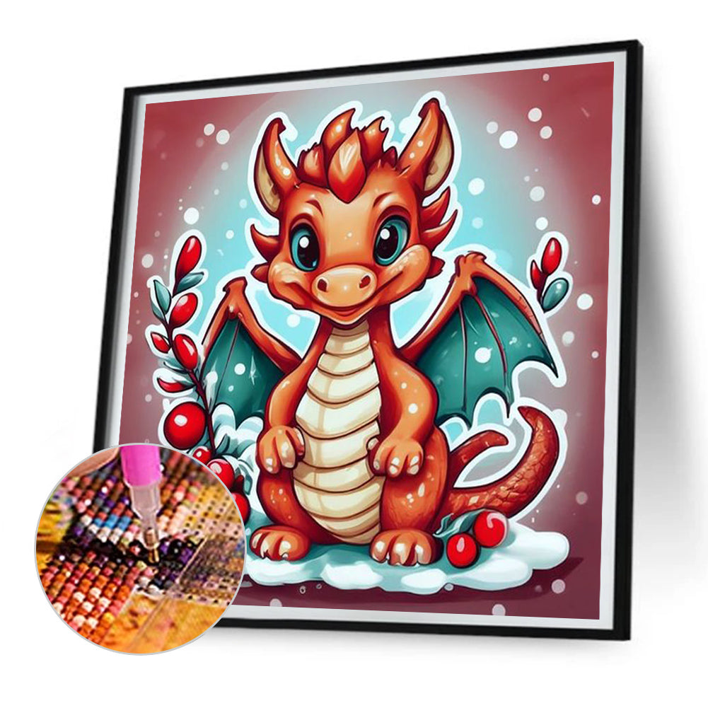 Diamond Painting - Full Round - Xiaolong (30*30CM)