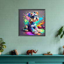 Load image into Gallery viewer, Diamond Painting - Full Round - painted dog (30*30CM)