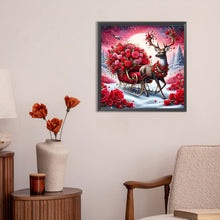Load image into Gallery viewer, Diamond Painting - Full Round - elk rose (30*30CM)