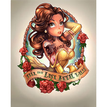 Load image into Gallery viewer, Diamond Painting - Full Square - Disney Princess-Princess Belle (40*50CM)
