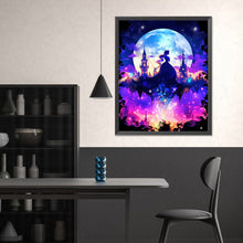 Load image into Gallery viewer, Diamond Painting - Full Square - disney princess silhouette (40*50CM)