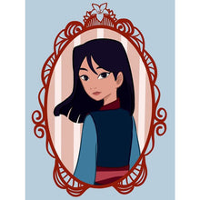 Load image into Gallery viewer, Diamond Painting - Full Square - Disney Princess-Princess Mulan (30*40CM)