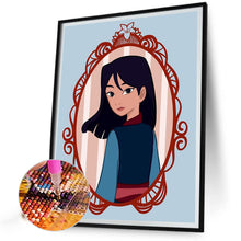 Load image into Gallery viewer, Diamond Painting - Full Square - Disney Princess-Princess Mulan (30*40CM)
