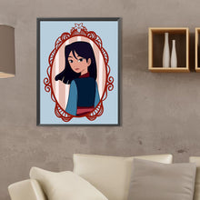 Load image into Gallery viewer, Diamond Painting - Full Square - Disney Princess-Princess Mulan (30*40CM)