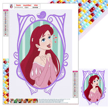 Load image into Gallery viewer, Diamond Painting - Full Square - Disney Princess-Princess Ariel (30*40CM)
