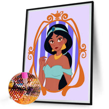 Load image into Gallery viewer, Diamond Painting - Full Square - Disney Princess-Princess Jasmine (30*40CM)