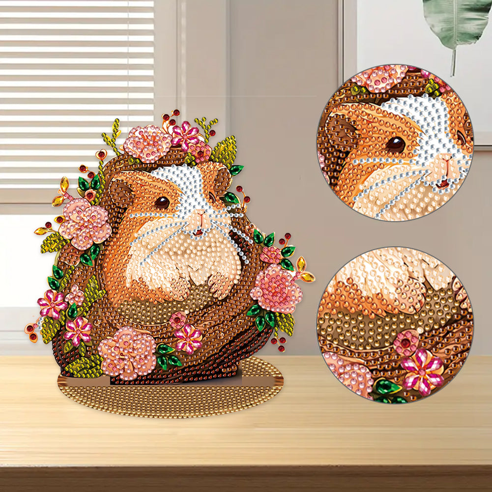 Special Shape 5D DIY Diamond Painting Art Bunny Frog Owl Gnome Hamster Eggs Art